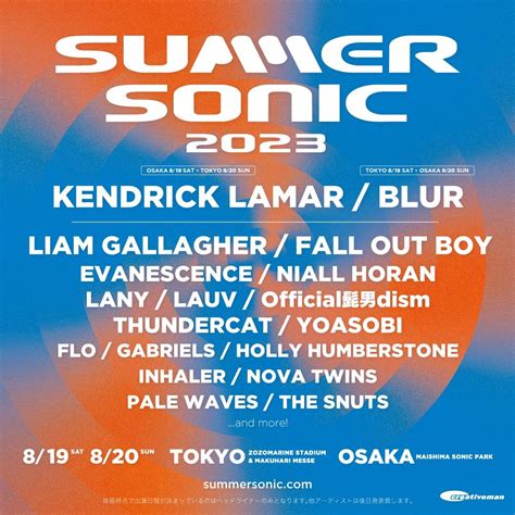 summer sonic 2023 lineup